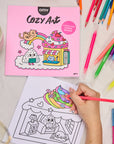 Omy - cozy coloring book - kawaii