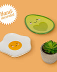 Legami - ceramic plate - rings & things - egg