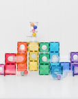 Connetix - magnetic tiles - bright ball run - 114 pcs