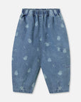 Fliink - don denim duna cargo pants - medium blue