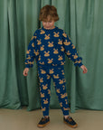 We are kids - tony - allover rabbits sweatshirt - blue