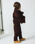 Brunobruno nation - dorethy corduroy pants - marron plum