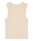 Brunobruno nation - elliot tanktop - anitque white melange