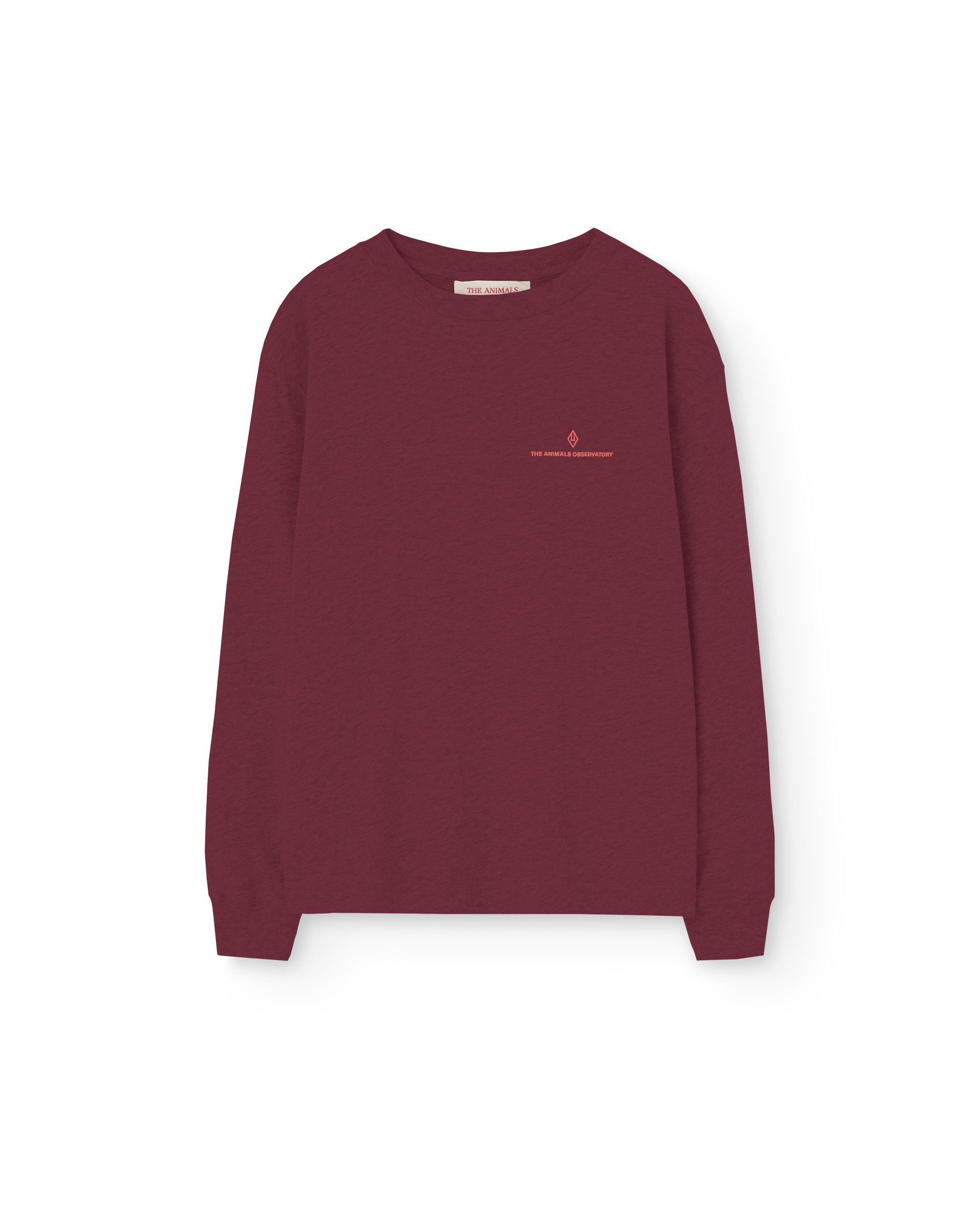 The animals observatory - aries kids longsleeve - browned garnet