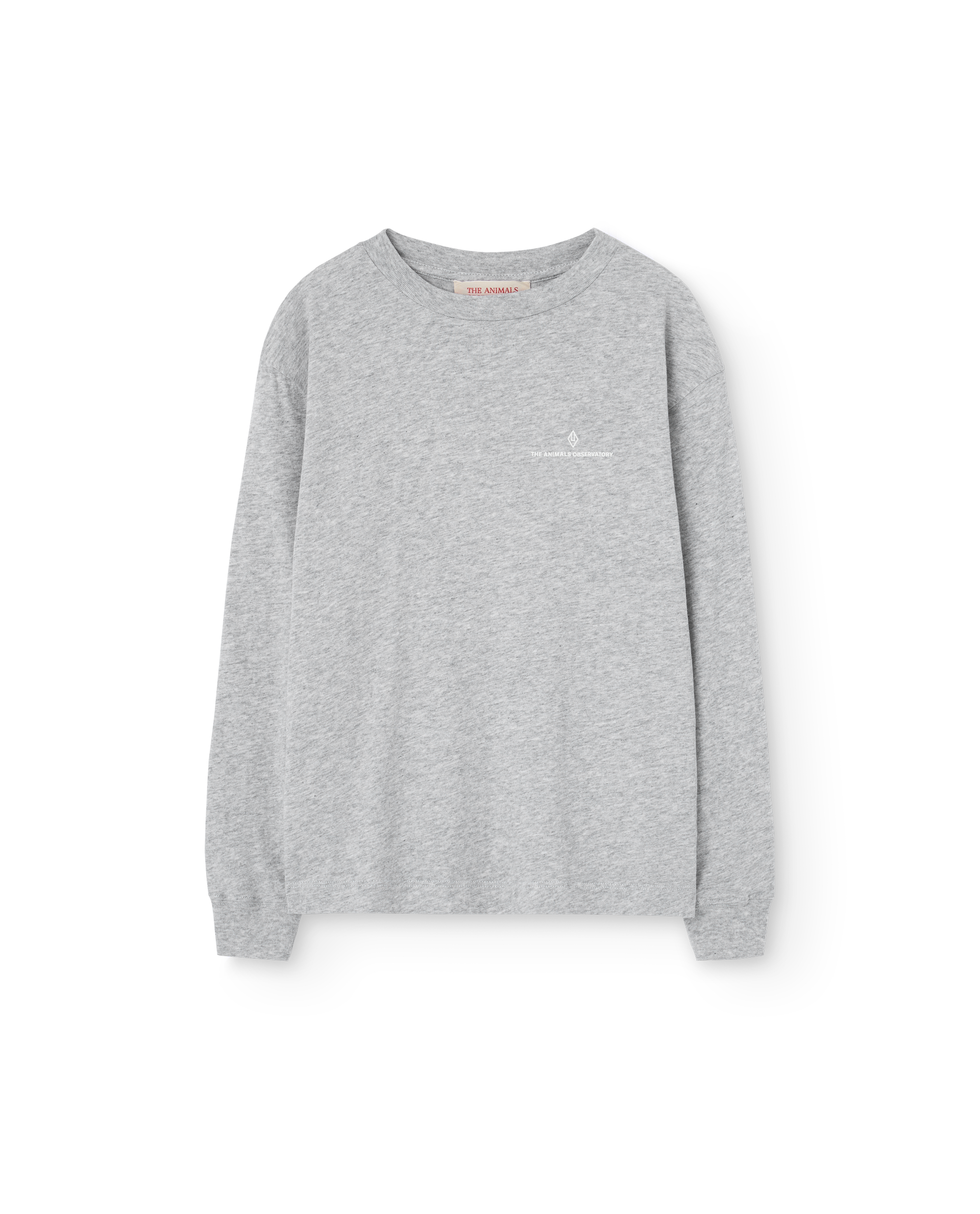 The animals observatory - aries kids longsleeve - heather grey
