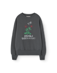 The animals observatory - bear kids sweatshirt - dark grey