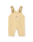 The animals observatory - catfish baby dungarees - soft brown