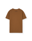 The animals observatory - kids - rooster t-shirt - brown