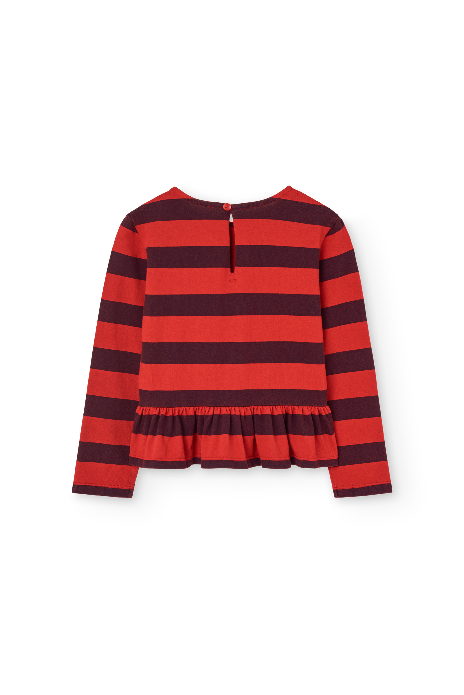 The animals observatory - kids - scamper longsleeve - red
