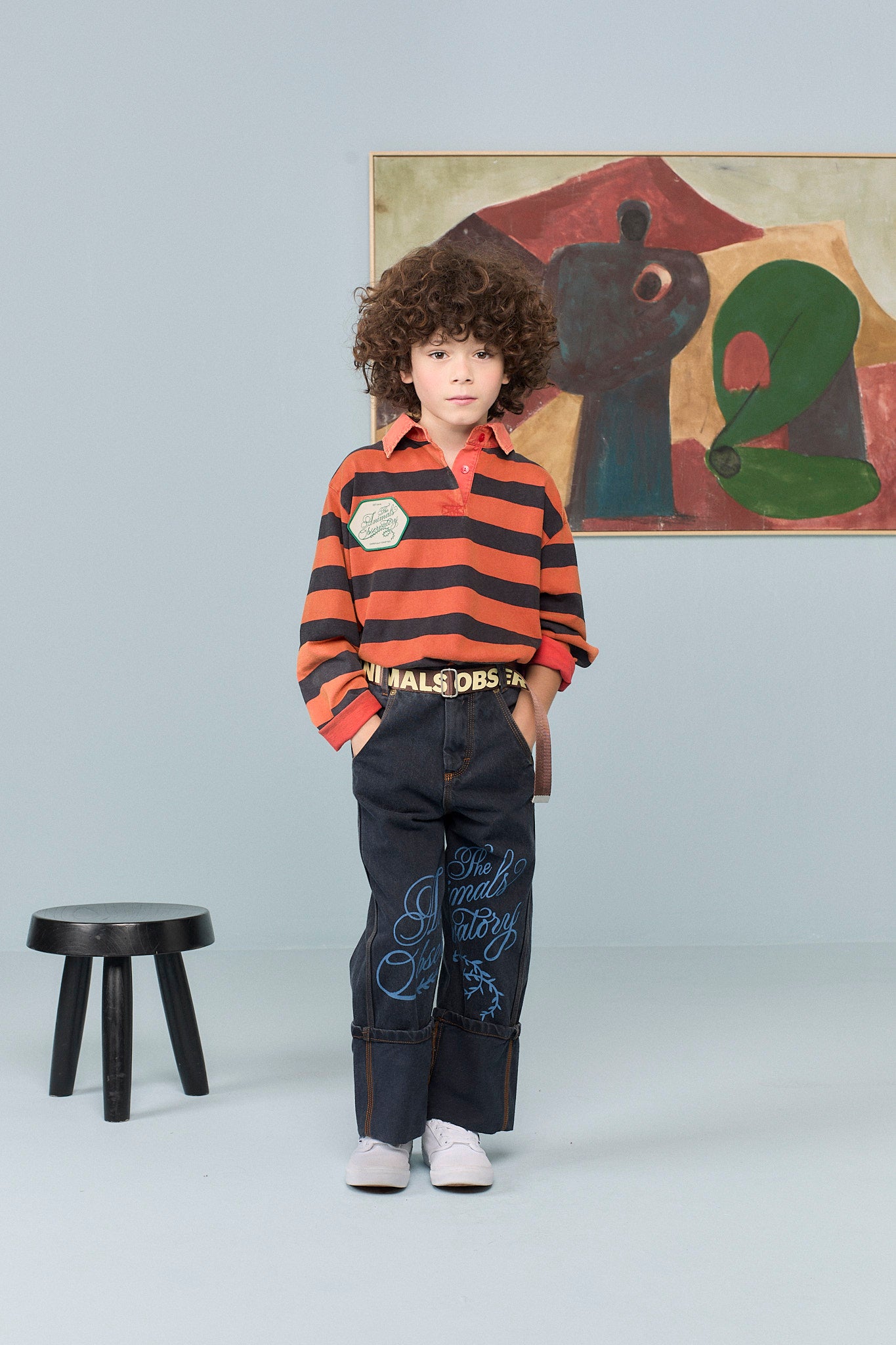 The animals observatory - kids - lionfish polo - red
