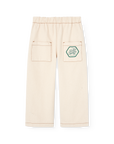 The animals observatory - kids - emu pants - raw white