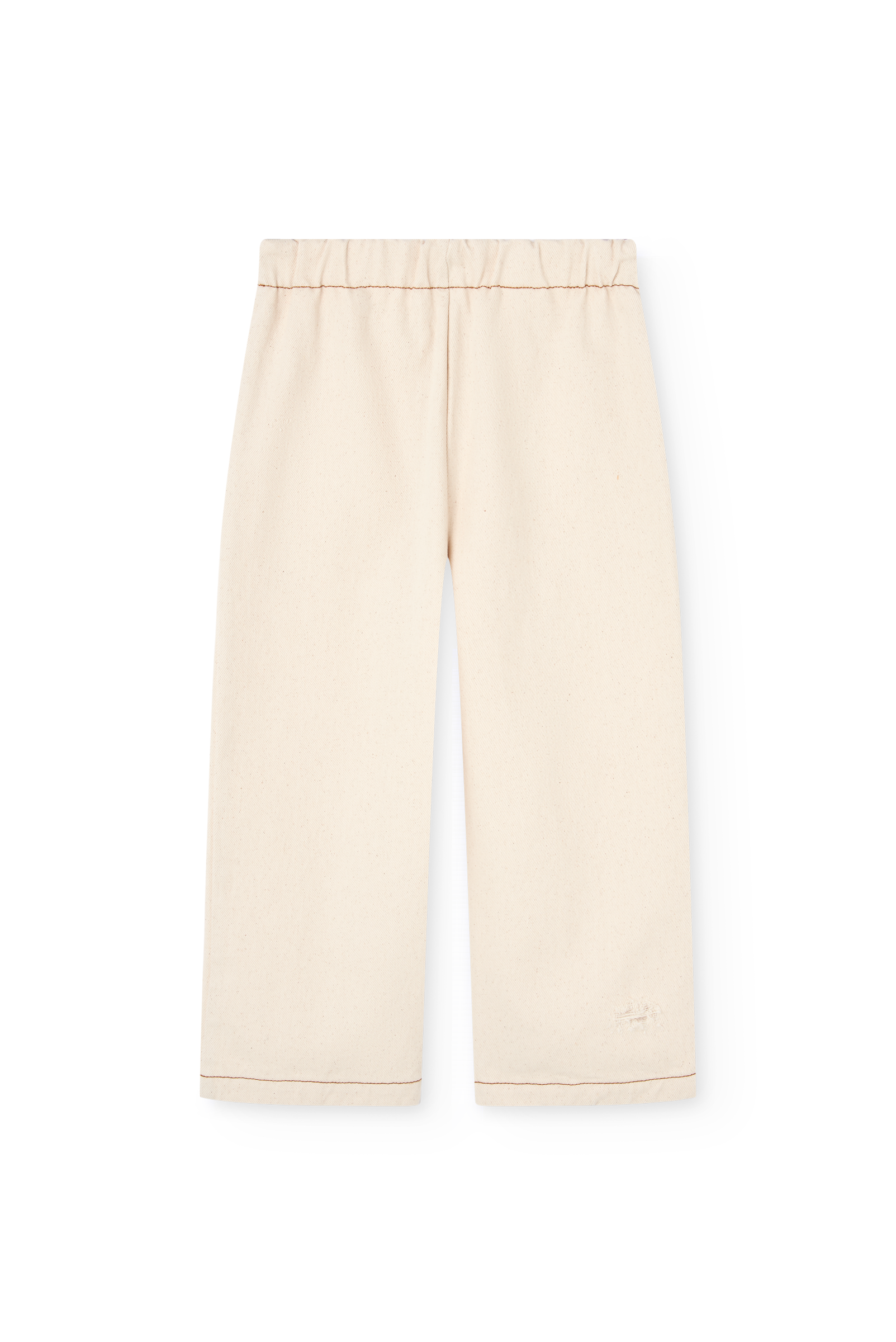 The animals observatory - kids - emu pants - raw white
