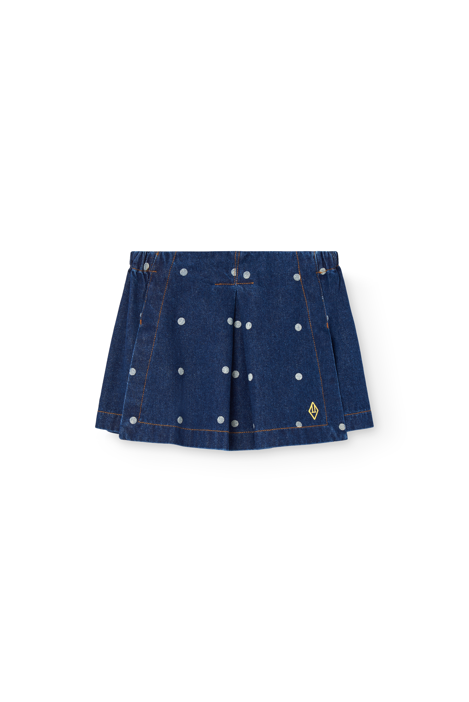 The animals observatory - kids - olingo denim skort - blue