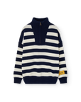 The animals observatory - kids - nilgai sweater - navy