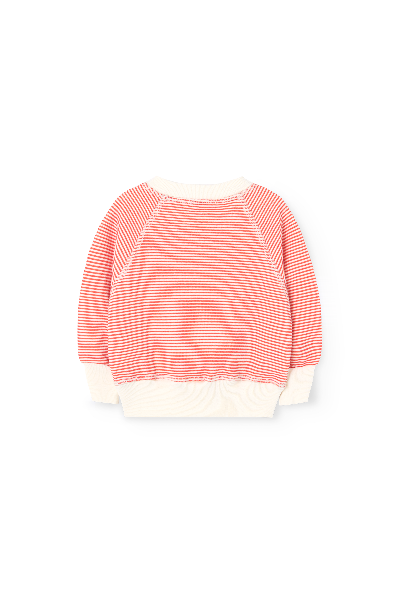 The animals observatory - baby - jackal sweatshirt - raw white