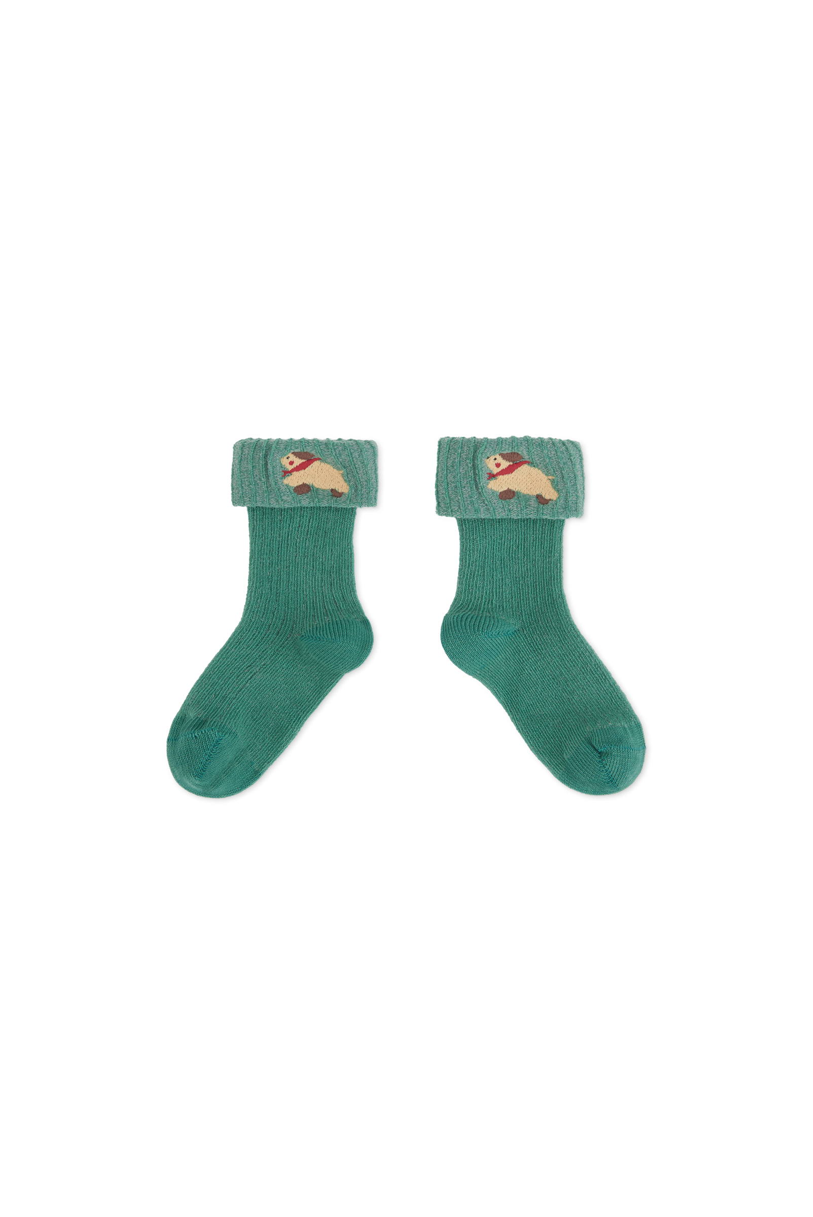 The animals observatory - baby - avocet socks - turquoise