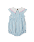 Goldie + Ace - sailor stripes ava collared romper