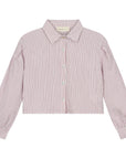 Charlie petite - Gaby blouse - white/red stripes