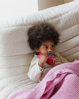 Hvid - Blanket Gaston - cotton candy