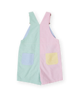 Goldie + Ace - color block oxford burton overalls