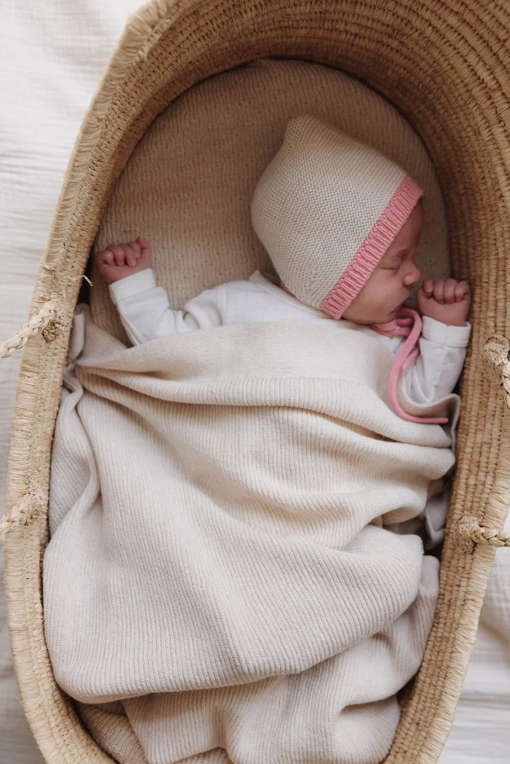 Hvid - Blanket gust - cream
