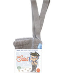 Silly Silas - granny footed cotton tights - oyster grey