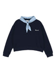 Mipounet - florence fleece sweatshirt - blue