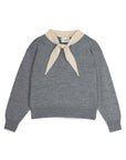 Mipounet - selena knit sweater - grey