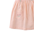 Gingersnaps - Baby Kayla Apron Dress with Bunny Embroidery
