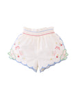 Gingersnaps - Baby Jisoo Shorts with Scalloped Edges & Butterfly Embroidery
