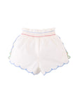 Gingersnaps - Baby Jisoo Shorts with Scalloped Edges & Butterfly Embroidery