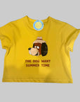 Hygge Selection - dog summer tee - yellow