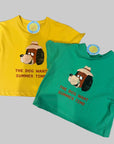 Hygge Selection - dog summer tee - yellow