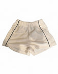 Hygge Selection - terry piping shorts - ivory