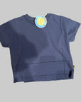 Hygge Selection - bebe pintuck tee - navy