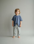 Hygge Selection - bebe pintuck tee - navy