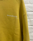 Brunobruno nation - norah sweatshirt - yellow
