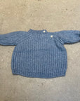 Pequeno tocon - wool sweater - light blue