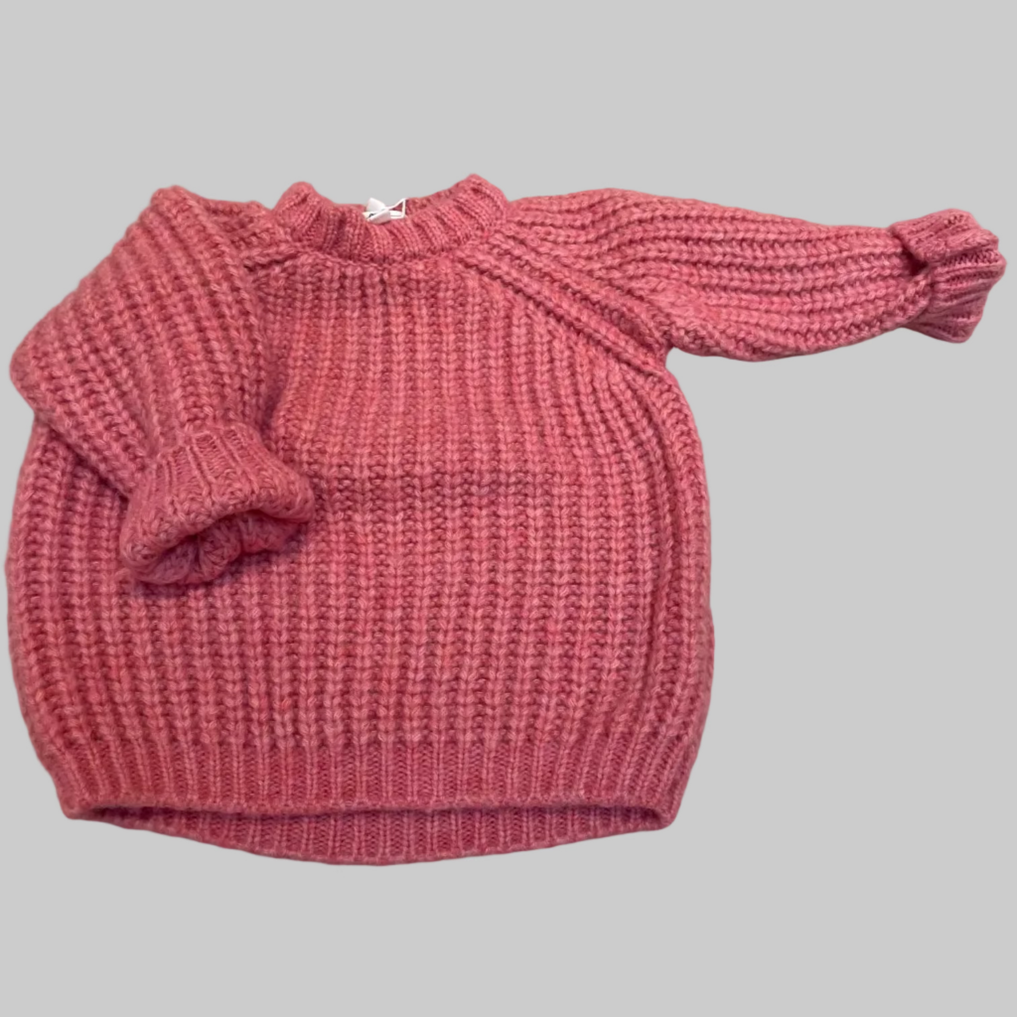 Pequeno tocon - wool sweater - pink