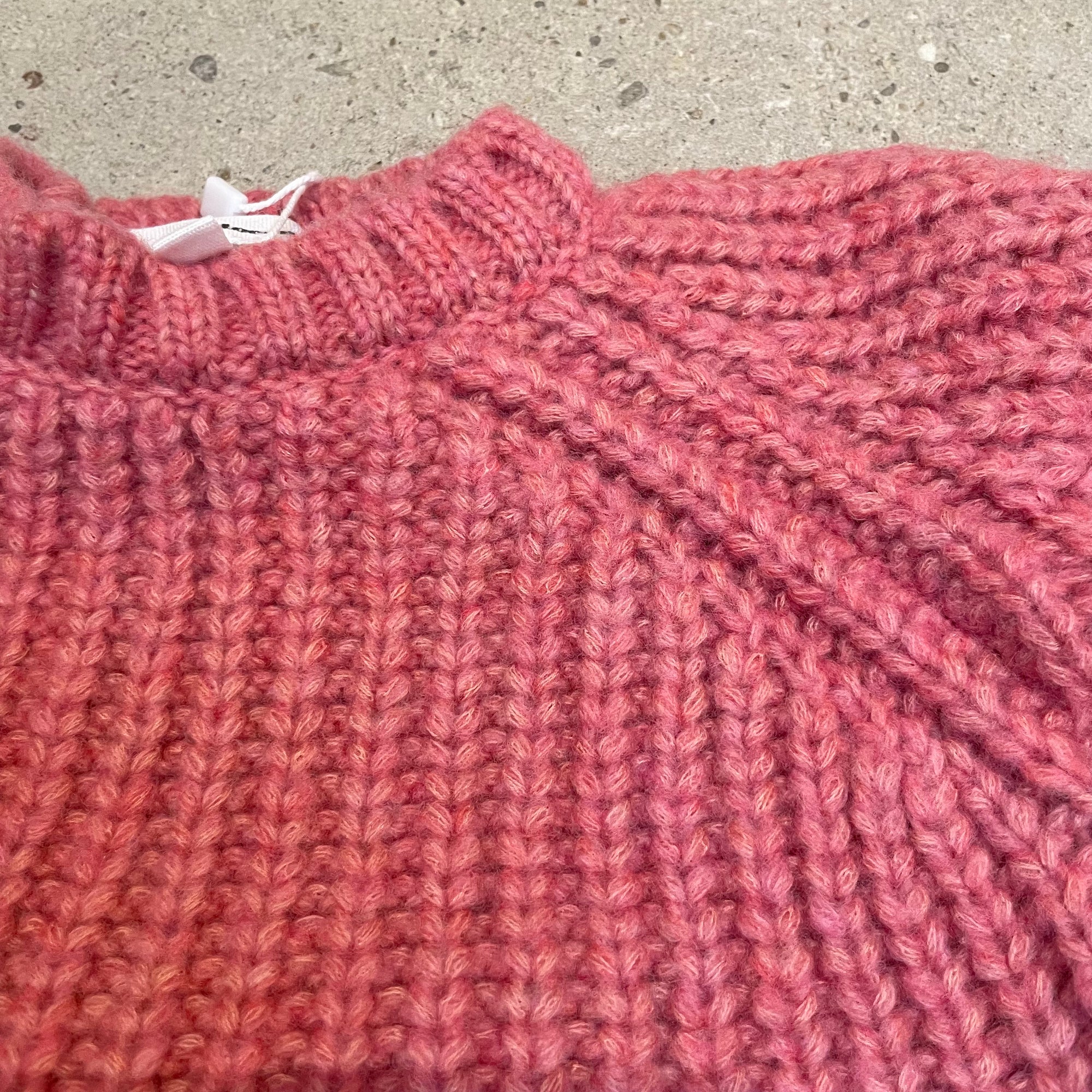 Pequeno tocon - wool sweater - pink
