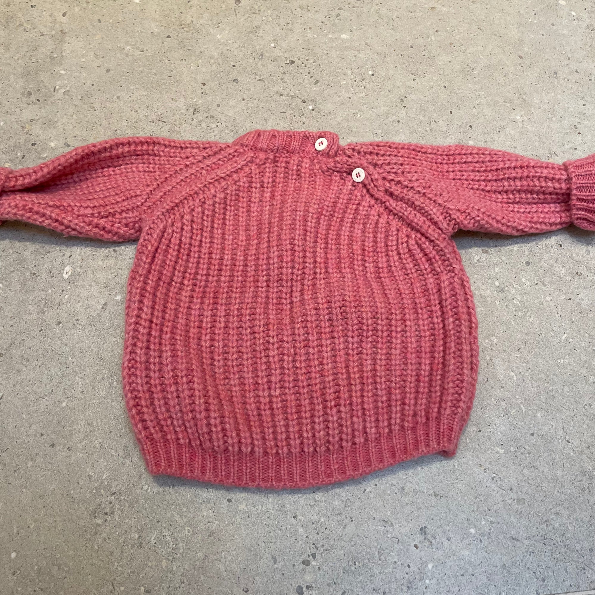 Pequeno tocon - wool sweater - pink
