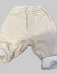 Pequeno tocon - 6063 - micro corduroy trousers - ecru