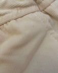 Pequeno tocon - 6063 - micro corduroy trousers - ecru
