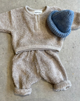 Pequeno tocon - 1085 - soft teddy sweater - tan