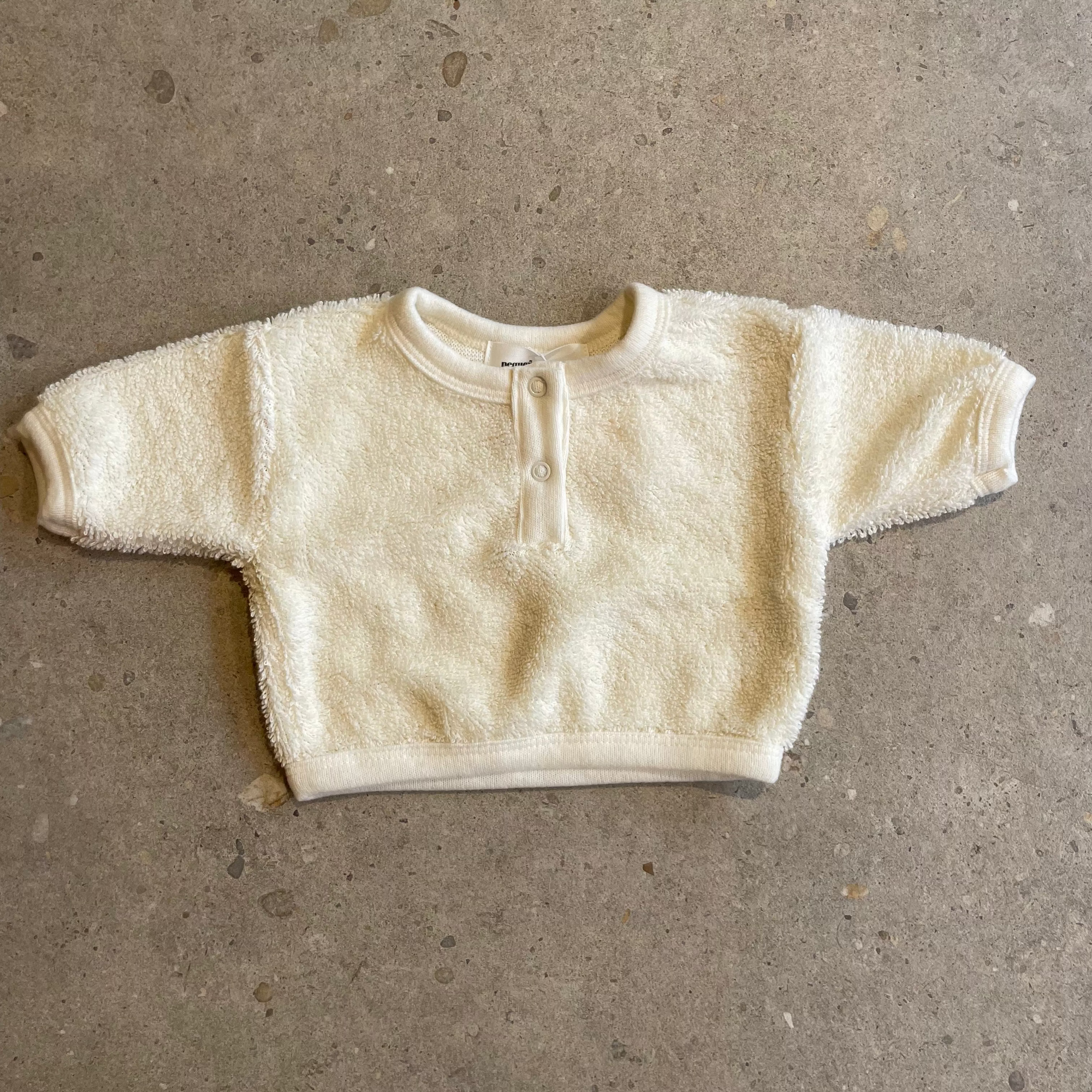 Pequeno tocon - 1085 - soft teddy sweater - natural