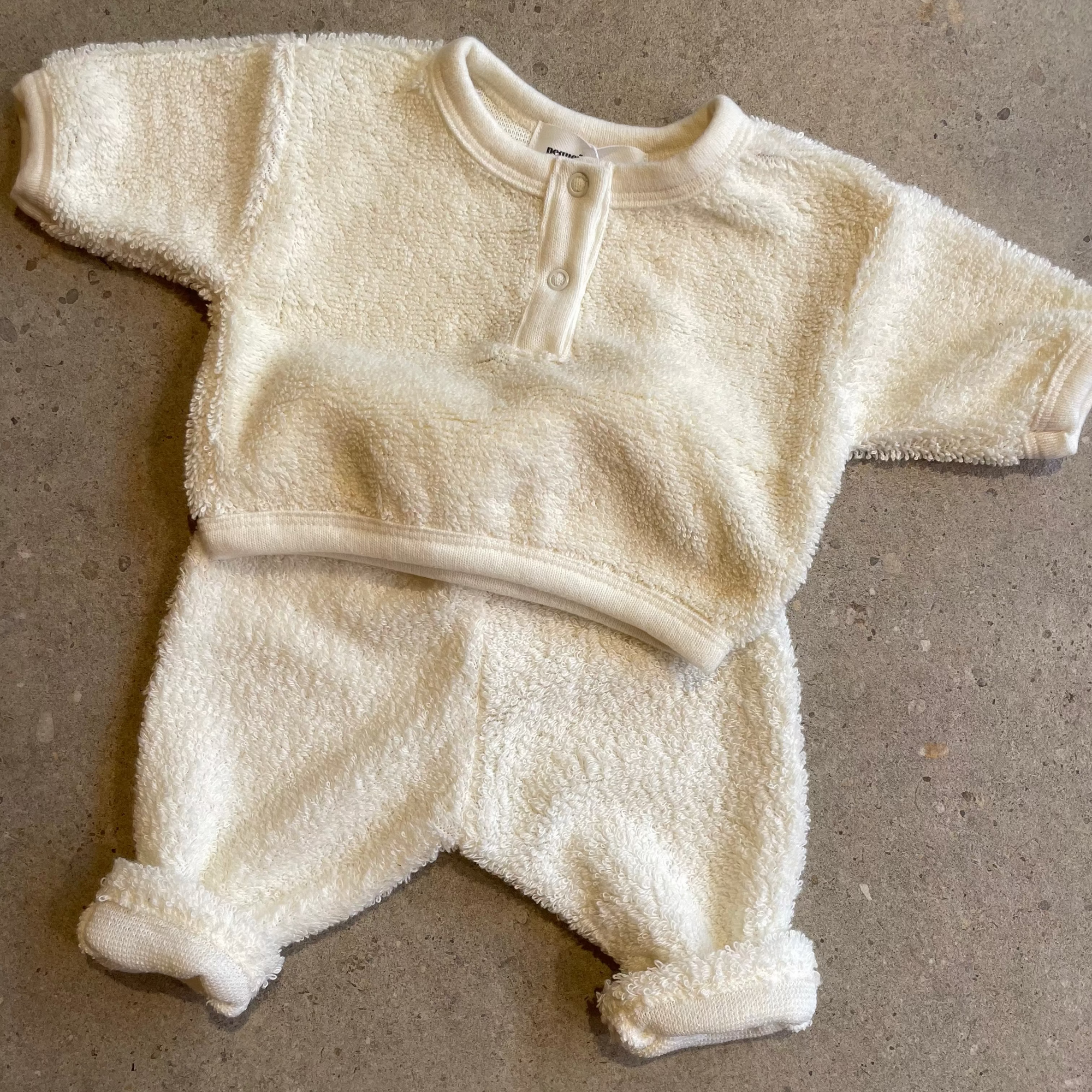 Pequeno tocon - 1085 - soft teddy sweater - natural