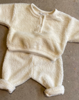 Pequeno tocon - 1085 - soft teddy sweater - natural