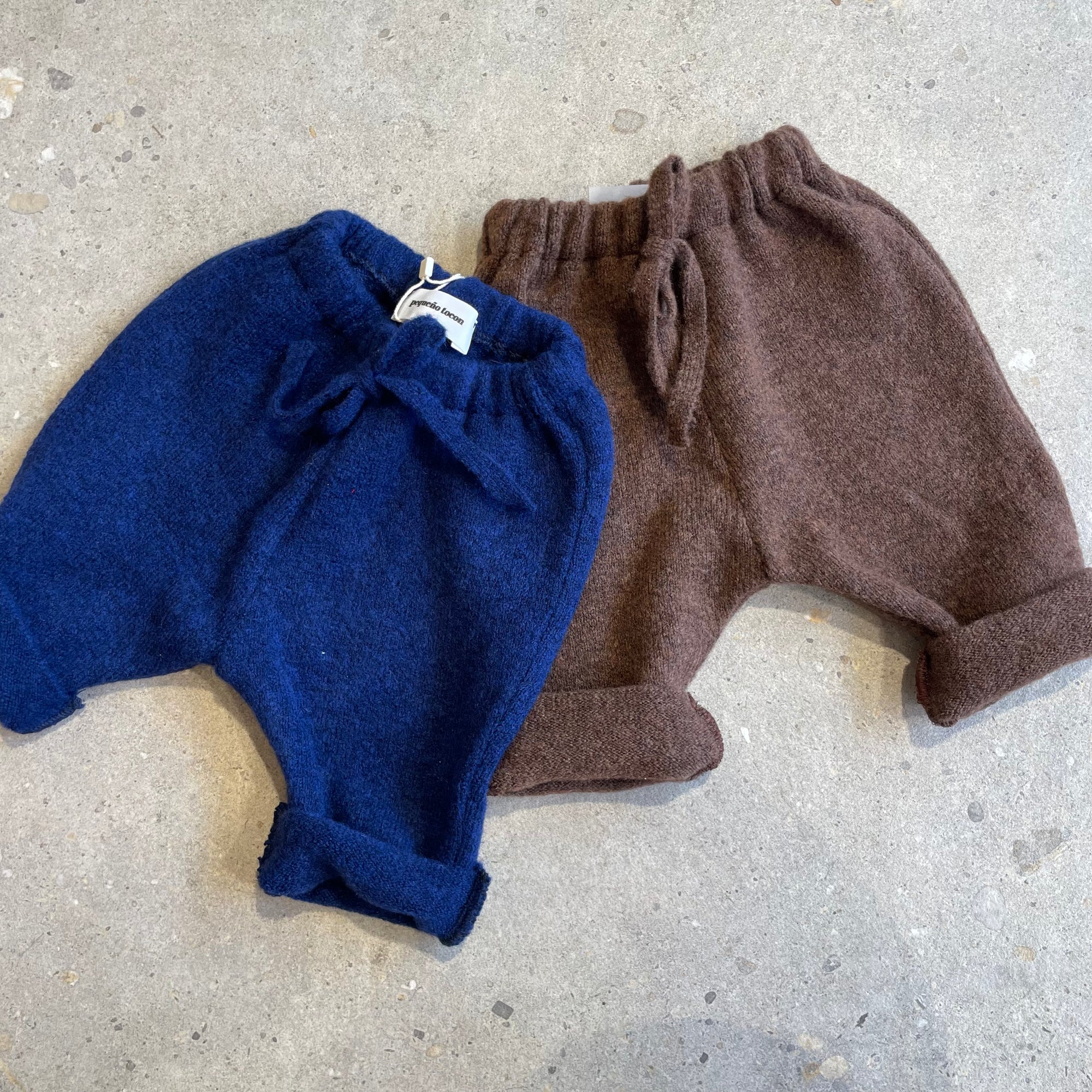 Pequeno tocon - 6079 - soft wool trousers - brown