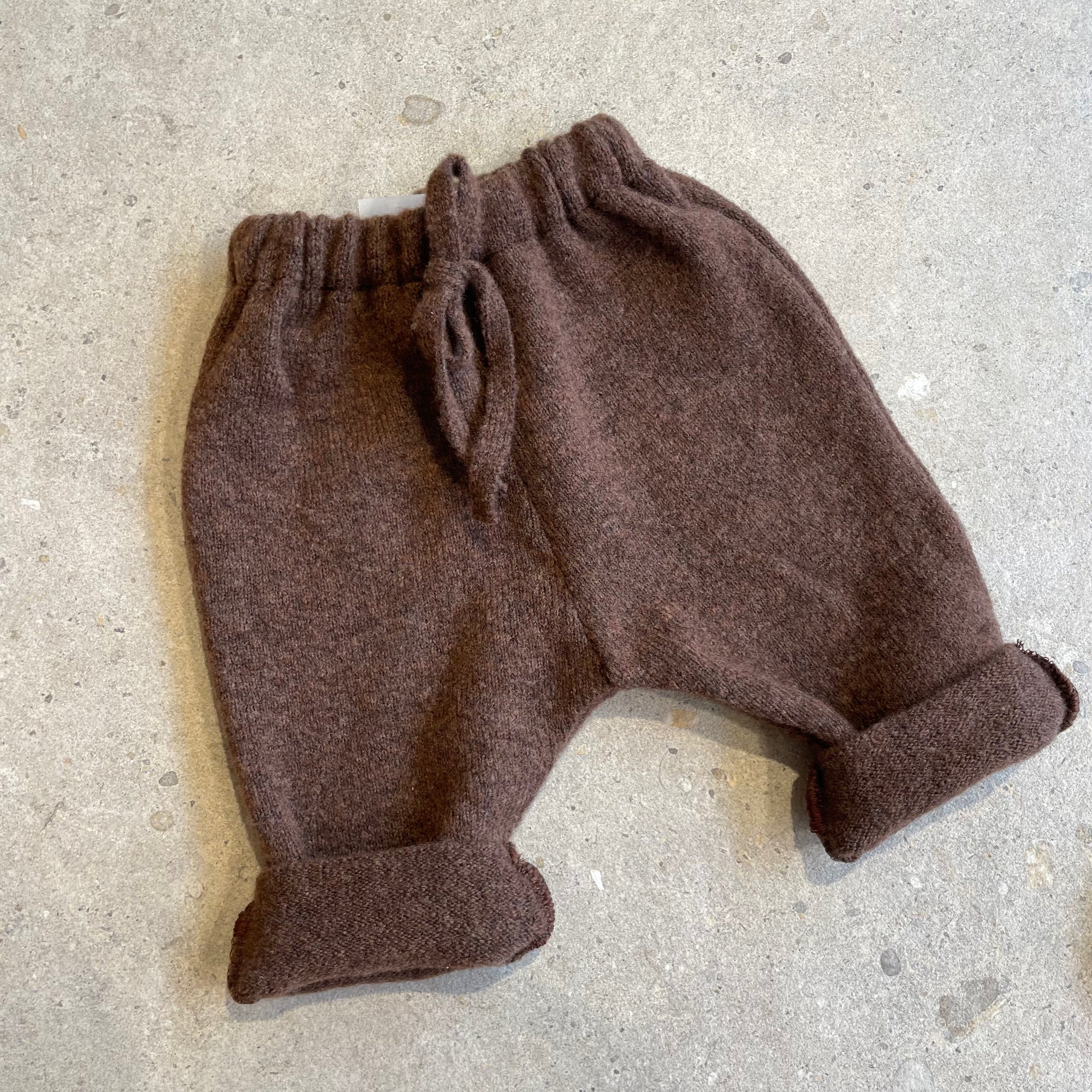 Pequeno tocon - 6079 - soft wool trousers - brown