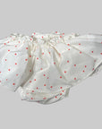 Pequeno tocon - 6033 - dots skirt bloomer - red/white